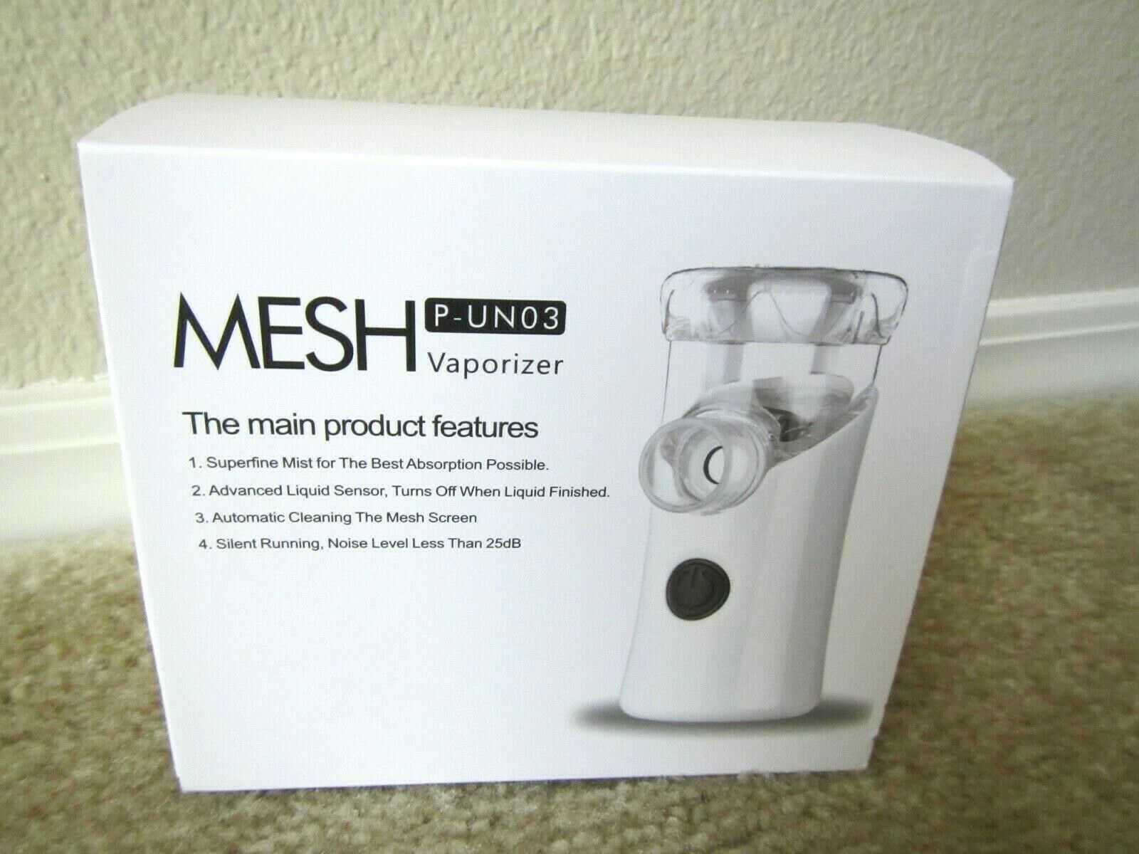 New Mesh Vaporizer P-un03 Portable Humidifier Mist Baby Rechareable  Noiseless