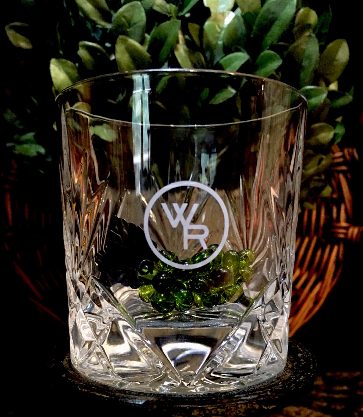 Limited Edition Woodford Reserve Glencairn Crystal Rocks Glass ~ Pristine!