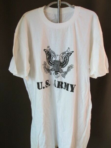 Vintage Us Army Boot Camp T Shirt Stenciled Xl As-is