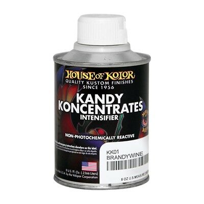 House Of Kolor Kk01-c02 Brandy Wine Kandy Koncentrate Paint Intensifier 1/2 Pint