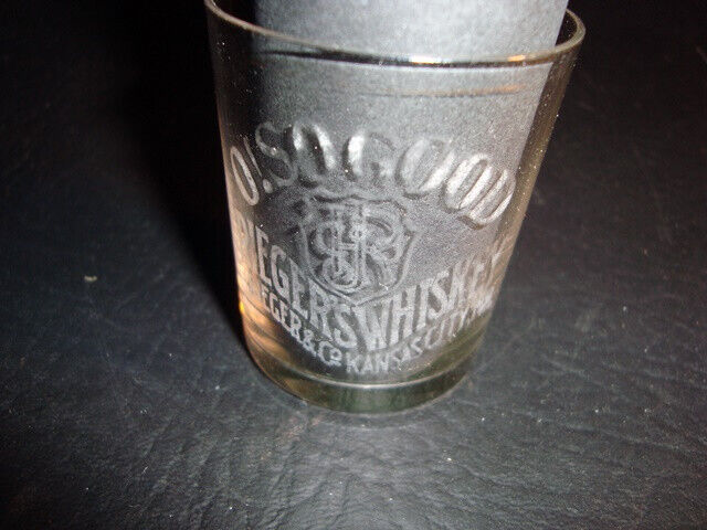 Circa 1900 O!so Good Shot Glass, Rieger, Kansas City – Free Shipping