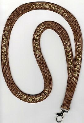 Brown Firefly / Serenity Browncoat Lanyard *as Seen At San Diego Comic Con!*